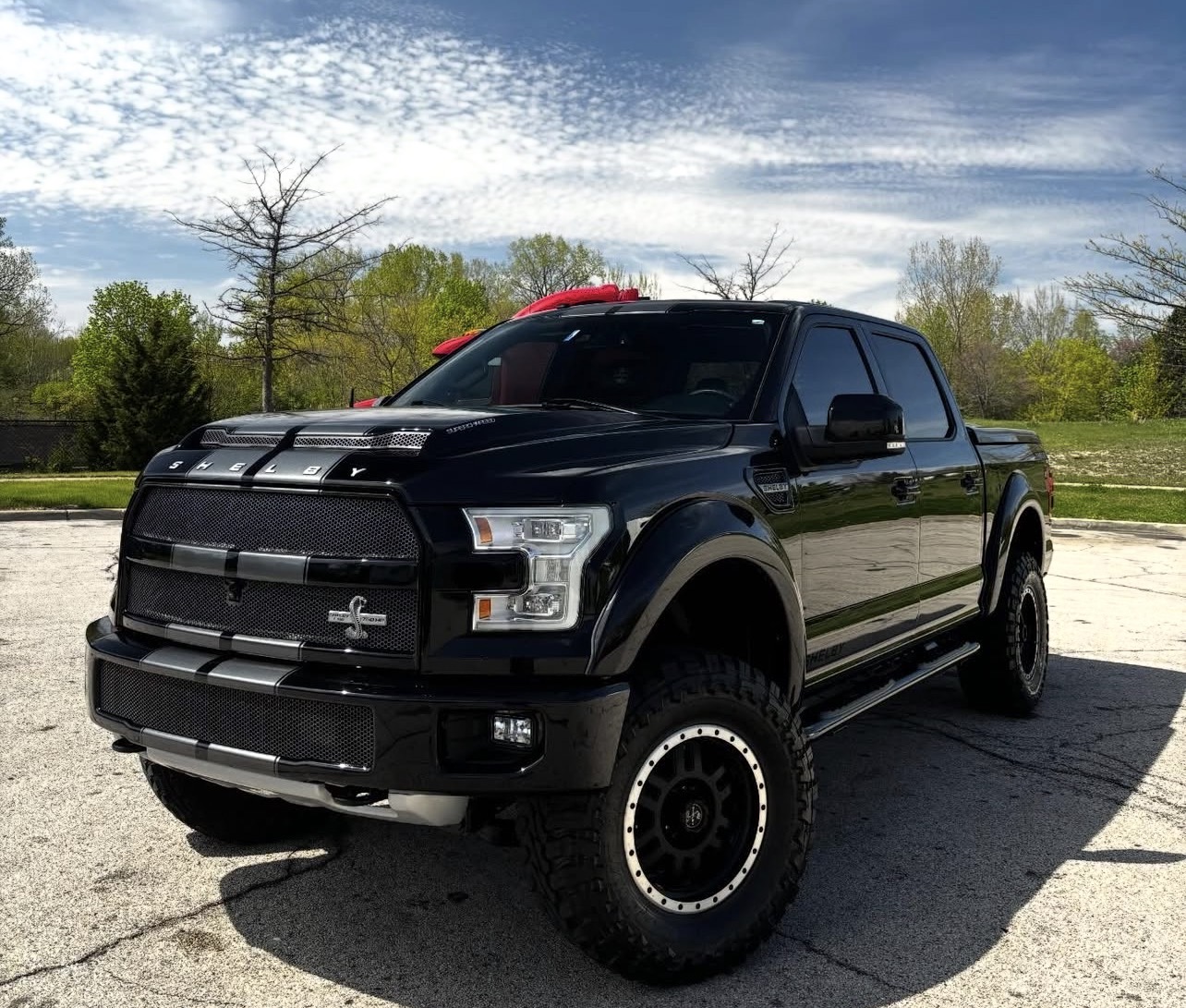 Shelby F-150 — headlight restoration
